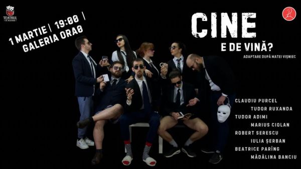 Cine e de vină? | Spectacol de teatru imersiv