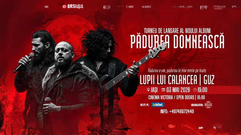 Lupii lui Calancea & Guz– Turneu Național de Lansare: „Pădurea Domnească”