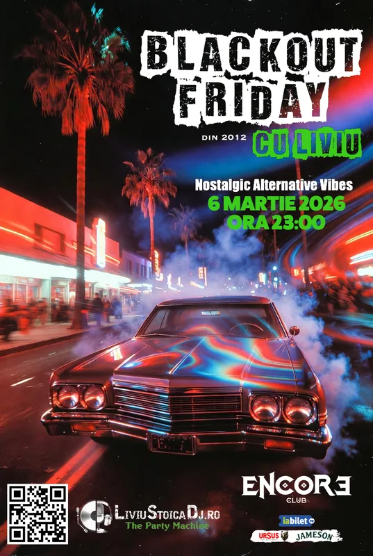 Blackout Party cu DJ Liviu Stoica