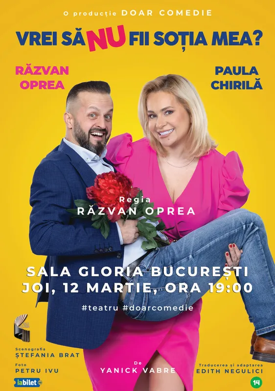 Spectacolul "Vrei să NU fii soția mea?"