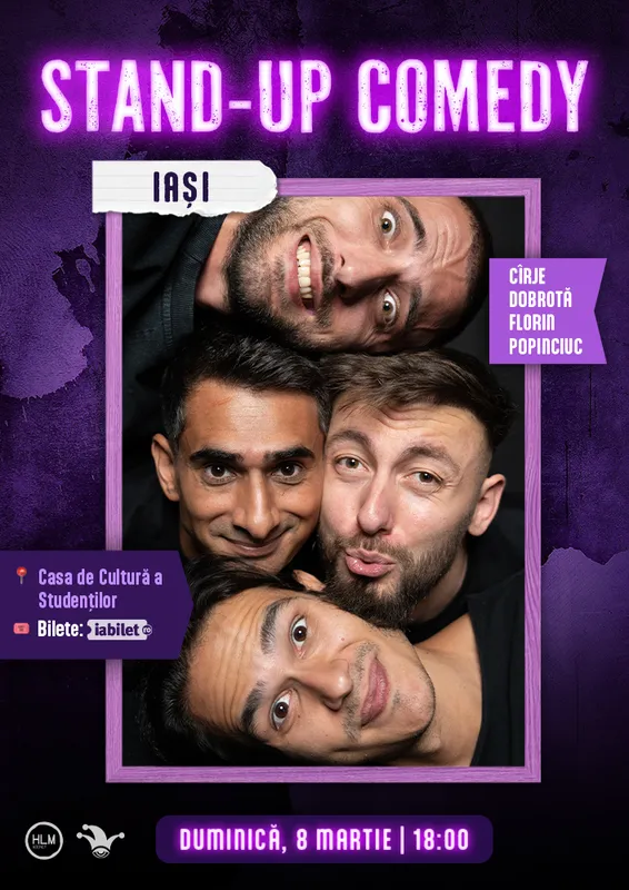 Stand-up comedy cu Cîrje, Florin, Dobrotă și Popinciuc