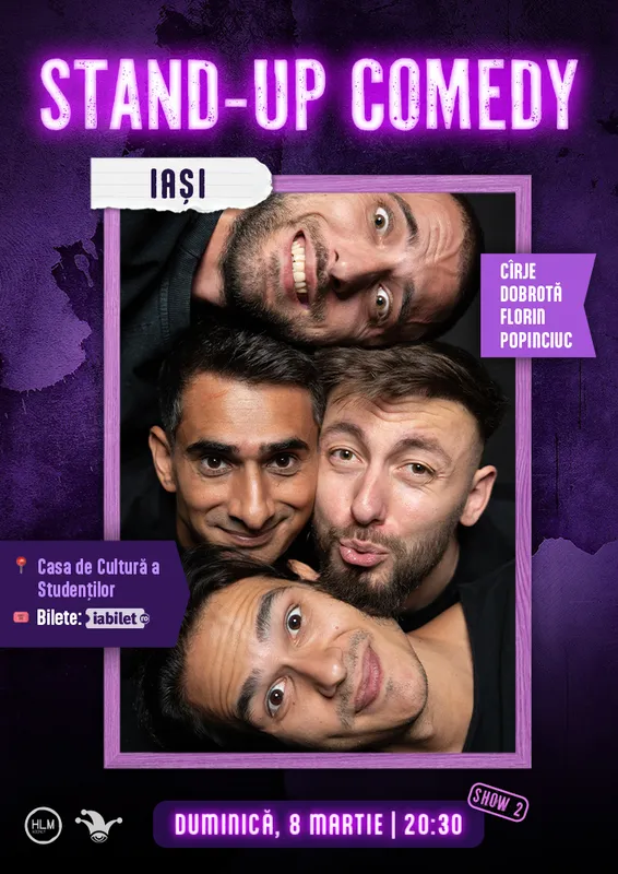 Stand-up comedy cu Cîrje, Florin, Dobrotă și Popinciuc