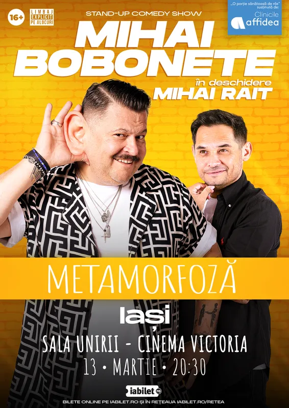 Mihai Bobonete - Metamorfoză - Turneu National 2026