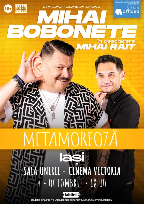 Mihai Bobonete - Metamorfoză - Turneu National 2026