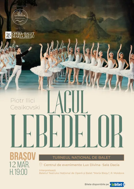 Piotr Ilici Ceaikovsk: Lacul Lebedelor | Balet in 4 acte