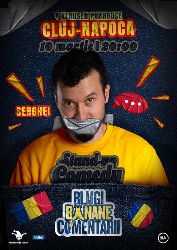 Stand-Up politic cu SERGHEI - "Blugi, banane, comentarii"