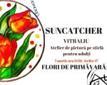 Atelier de pictură pe sticlă pentru adulți - Suncatcher Vitraliu