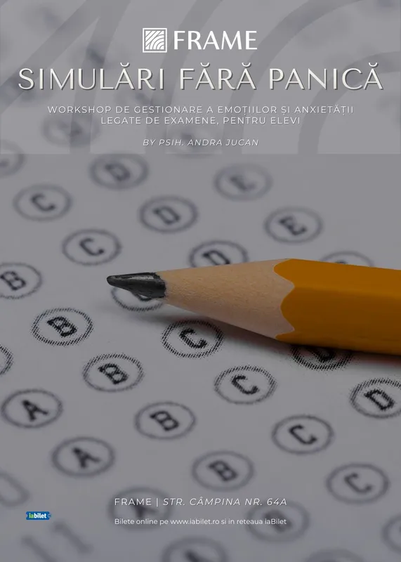 Simulări fără panică - Echilibru și suport pentru clasa a XII-a