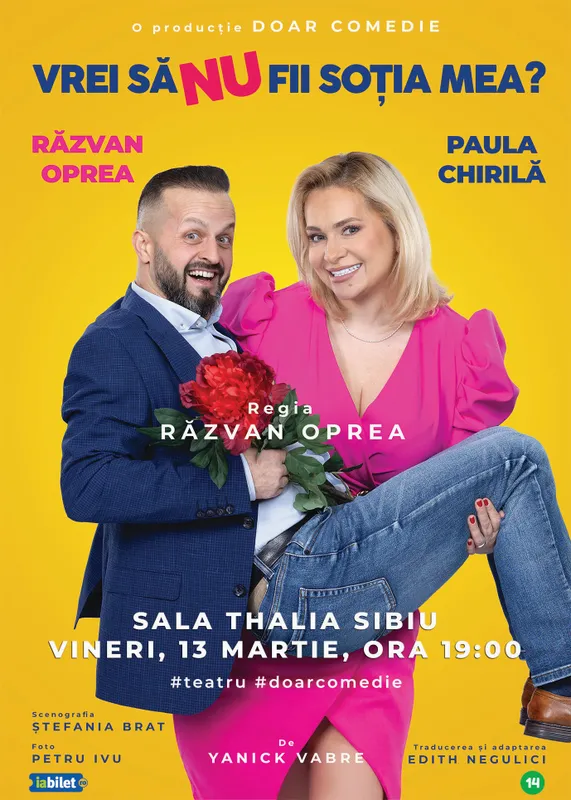 Spectacolul "Vrei să NU fii soția mea?"