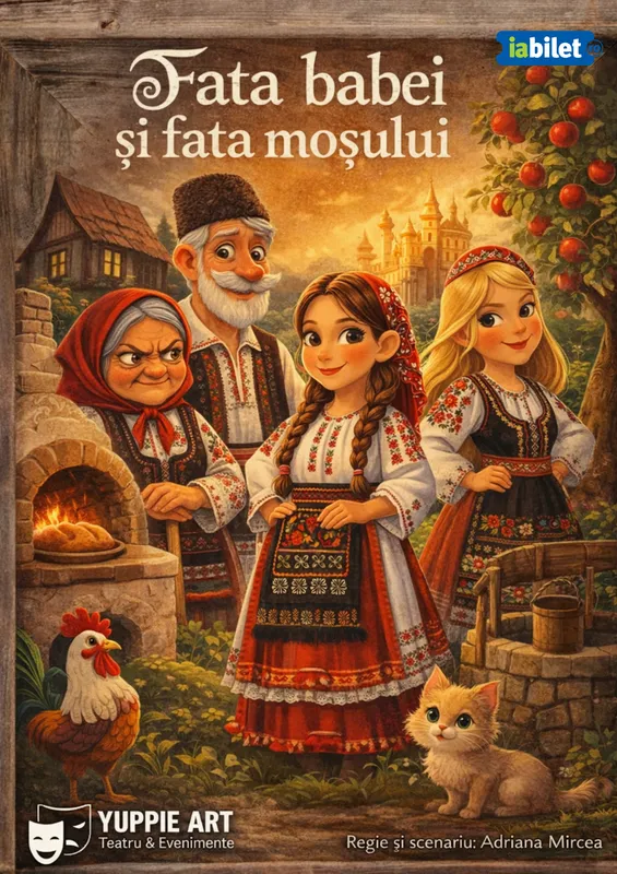 Fata babei și fata moșului