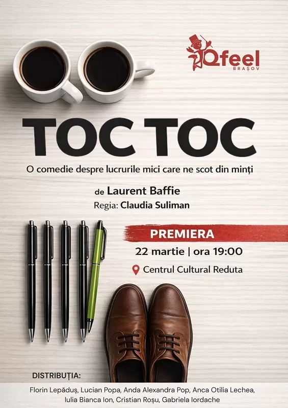 Spectacol de teatru de comedie – TOC TOC