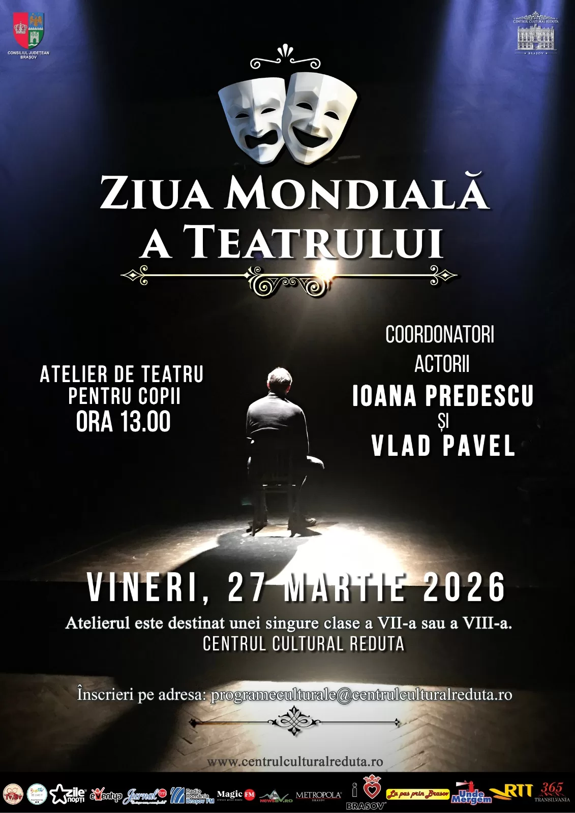 Atelierul de Teatru OXYGEN – O experiență unică pentru clasa ta