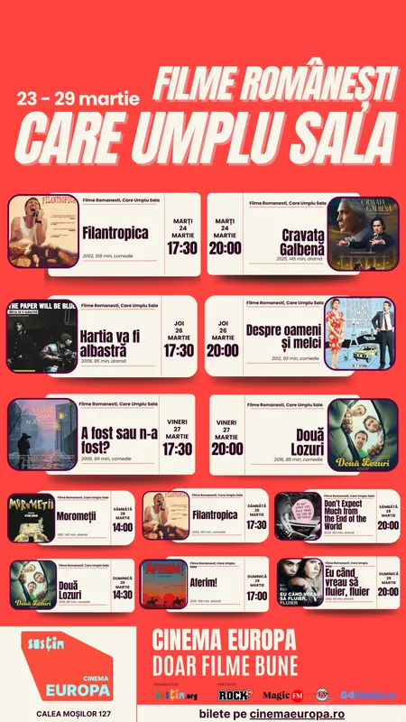 Filme Românești, Care Umplu Sala