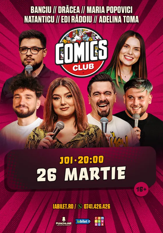 Stand-up cu Natanticu, Drăcea, Maria, Banciu, Adelina și Edi Rădoiu