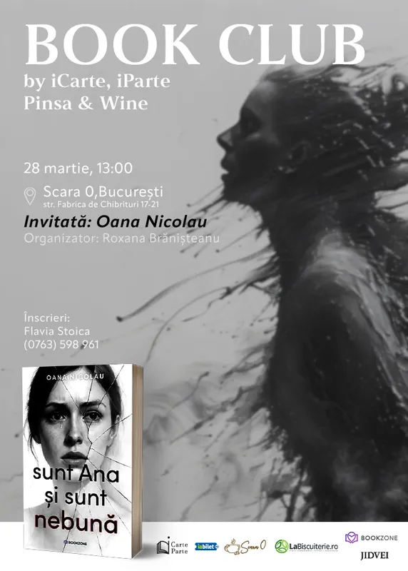 Club de Lectură - Invitată: Oana Nicolau