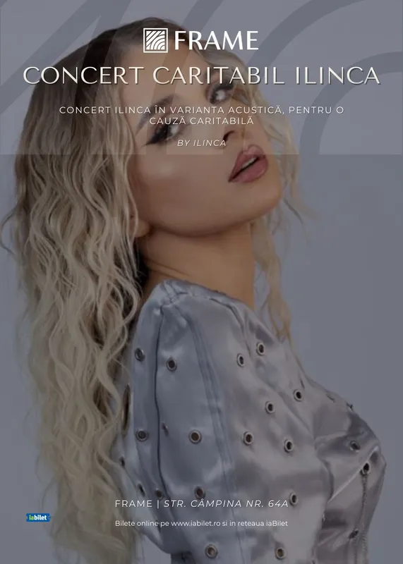 Concert Caritabil Ilinca - Muzică și speranță în varianta acustică