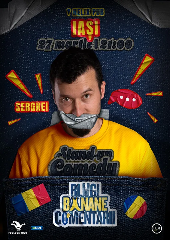 Stand-Up politic cu SERGHEI - "Blugi, banane, comentarii"