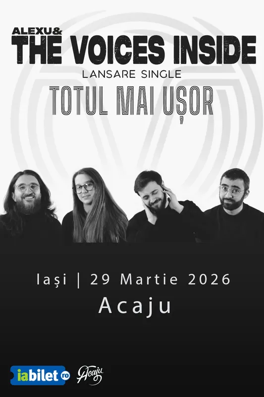 Alexu and The Voices Inside – Lansare single: Totul mai ușor