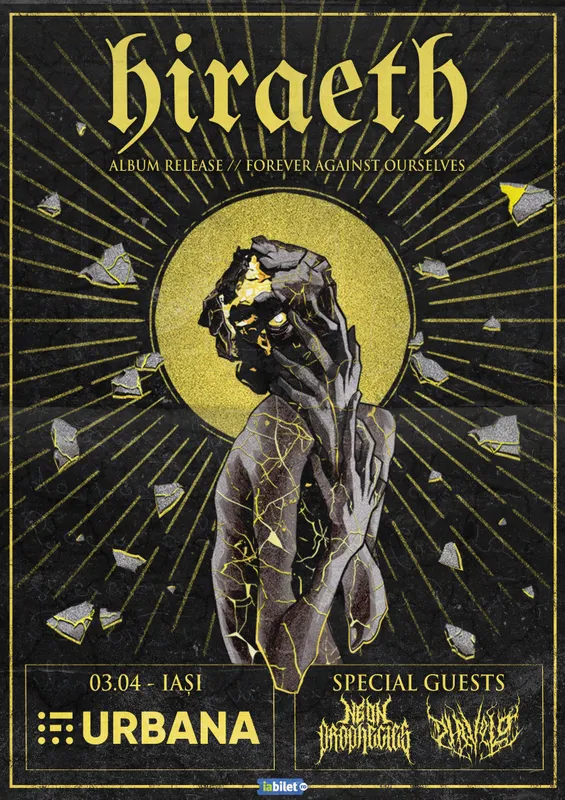 Hiraeth - Album release „Forever Against Ourselves” - special guests Neon Prophecies & Diavolo