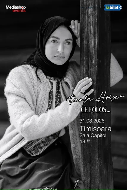 Concert de pricesne cu Paula Hriscu "Ce folos"