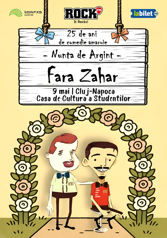 Fără Zahăr - Nunta de Argint - 25 de ani de comedie amăruie
