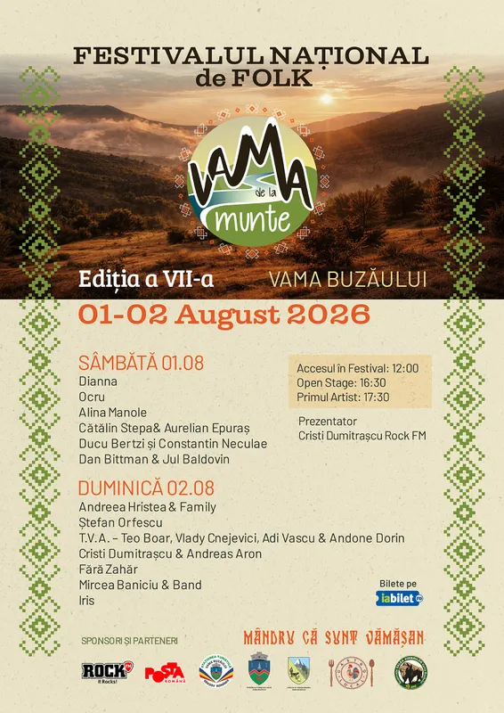 Festivalul Național de Folk „Vama de la Munte” ediția a VII-a