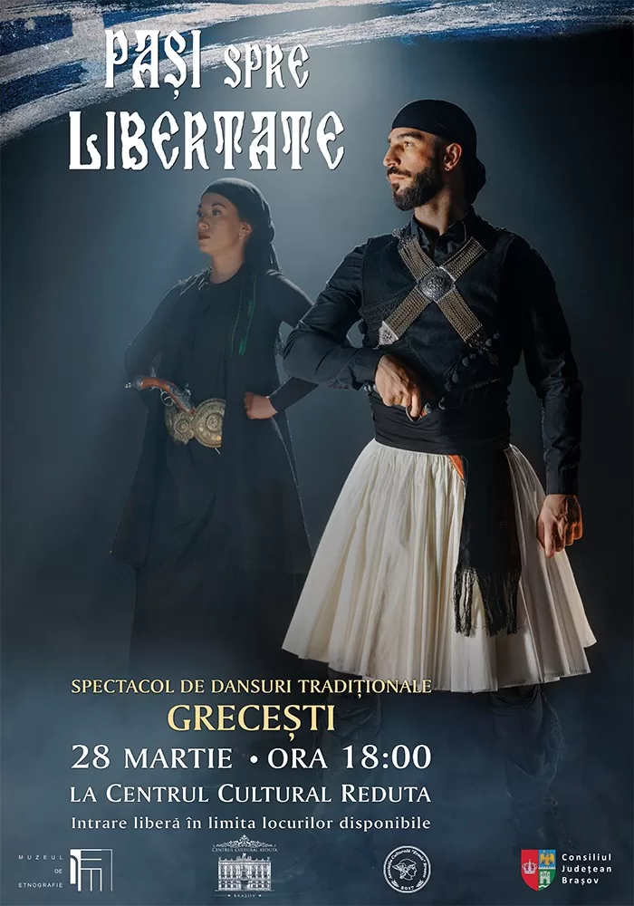 Pași spre libertate – spectacol de dansuri grecești