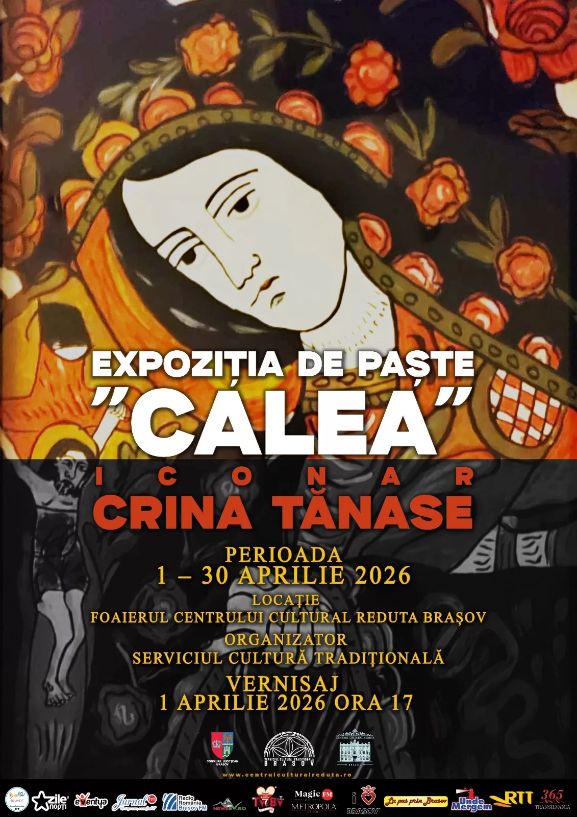 Expoziția de Paște – „Calea” – a iconarului Crina Tănase