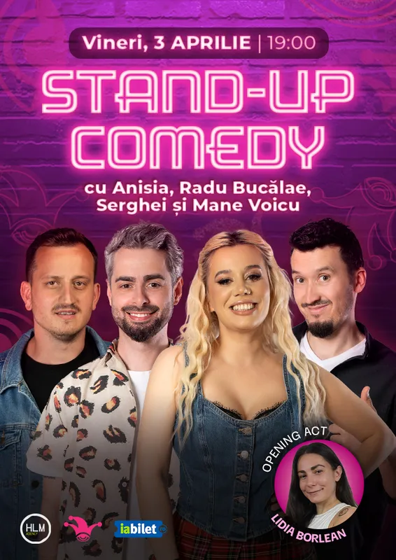 Stand-up comedy cu Bucălae, Mane Voicu, Anisia și Serghei