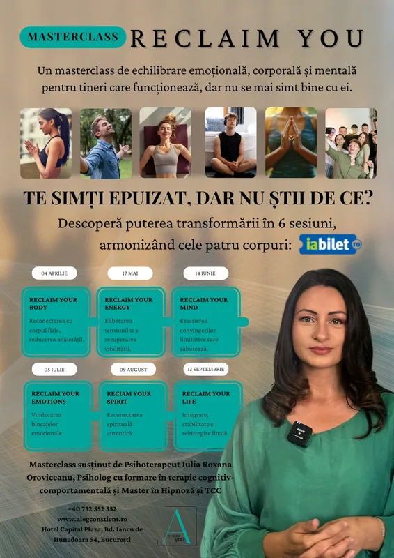 Reclaim You: Masterclass 2026