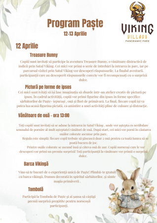 Paștele în Satul Viking