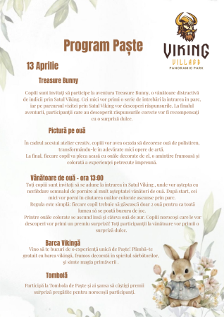 Paștele în Satul Viking