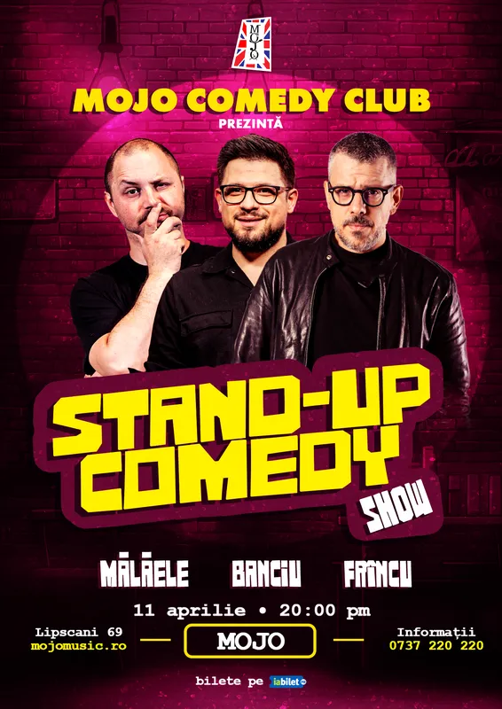 Stand-up Comedy Show cu Frincu, Banciu si Malaele