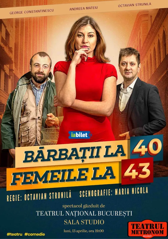 Bărbatii la 40, femeile la 43 | Spectacol