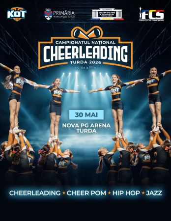 Campionatul Național de Cheerleading - Ediția a III-a 2026
