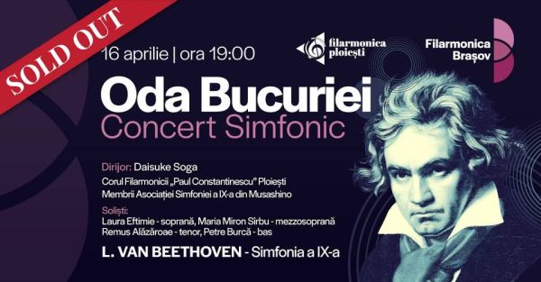 Simfonia a IX-a: Oda Bucuriei - Concert vocal-simfonic | Dirijor: Daisuke Soga