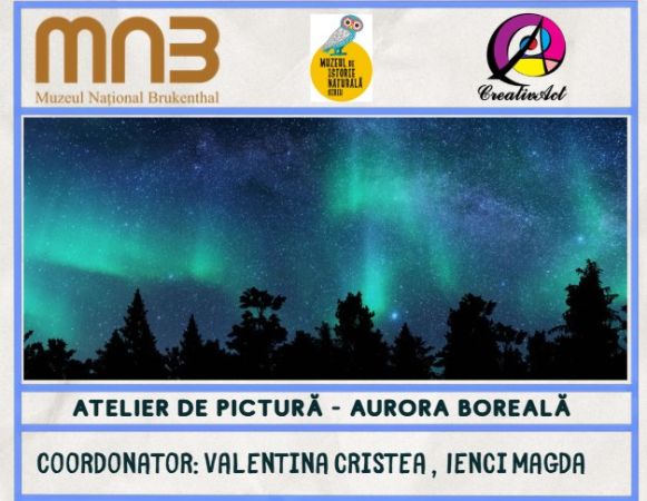 Atelier de pictură - Aurora Boreală