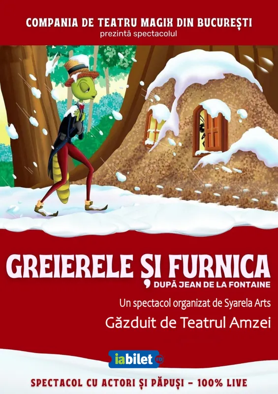 Greierele si furnica | după Jean La Fontaine