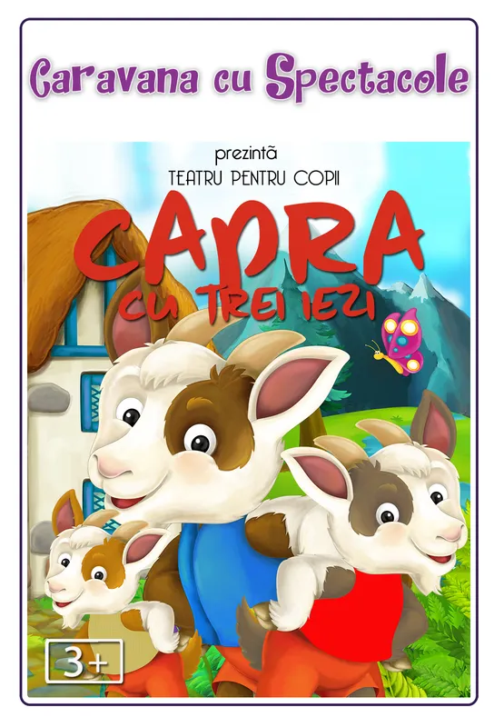Capra cu trei iezi - teatru pentru copii