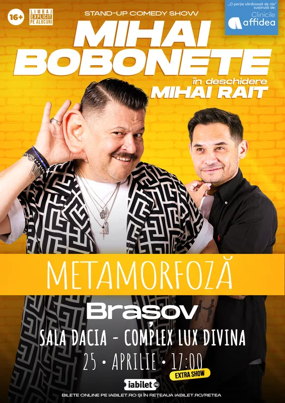 Mihai Bobonete - Metamorfoză - Turneu National 2026