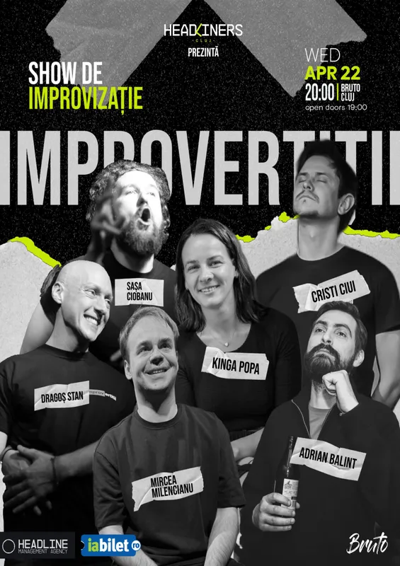 Show de improvizazție cu Improvertitii