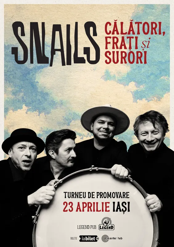 SNAILS • Lansare de album: „Călători, frați și surori"