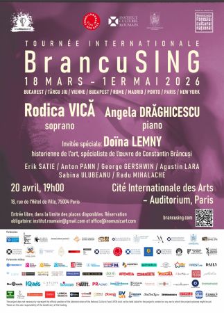 Turneul internațional BrancuSING la Cité Internationale des Arts din Paris