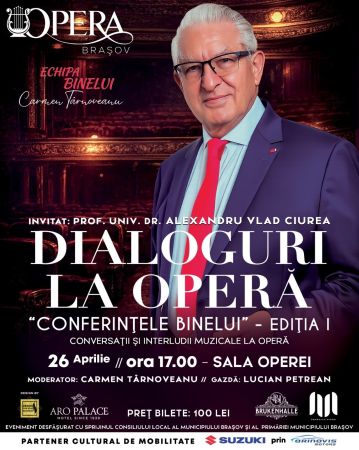 Evenimente speciale, în această săptămână, la Opera Brașov