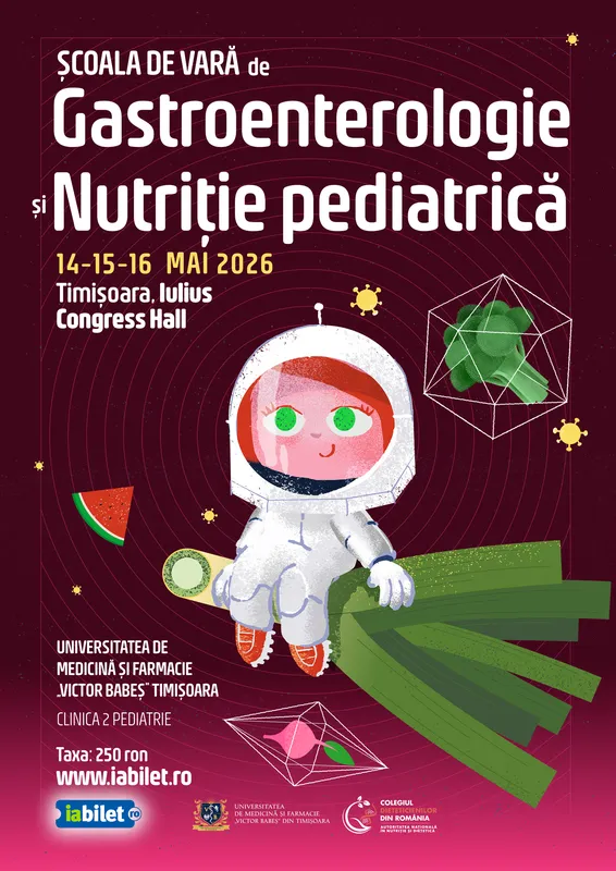 Școala de Vară de Gastroenterologie și Nutriție Pediatrică