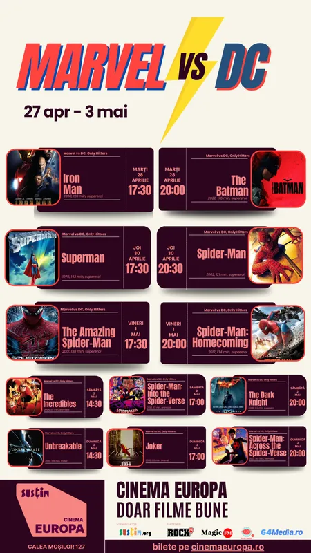 Marvel vs DC, Only Hitters