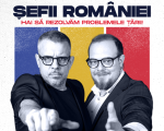 ȘEFII ROMÂNIEI, show interactiv de comedie cu Frînculescu și Bighe
