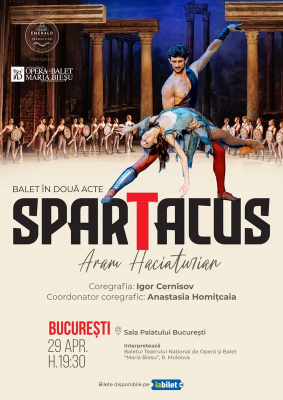 Spartacus – Spectacol de balet