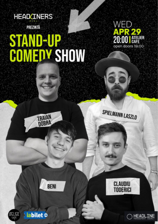 Stand-Up w/ Traian Dobra, Beni Vătavu, Claudiu Toderici și Laszlo Spielmann