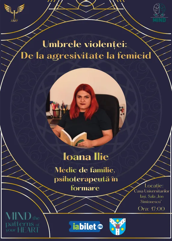 MIND - Conferință: Umbrele violenței: De la agresivitate la femicid